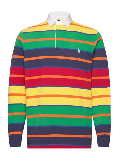 Classic Fit Striped Jersey Rugby Shirt Polo Ralph Lauren Yellow