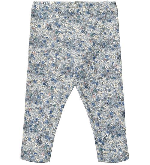 Se Wheat Leggings - Jules - Blue Summer Flowers ved KidsWorld