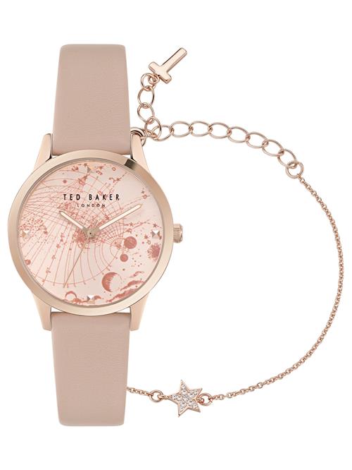 Ted Baker Analogt ur 'Fitzrovia'  rosa guld / gammelrosa