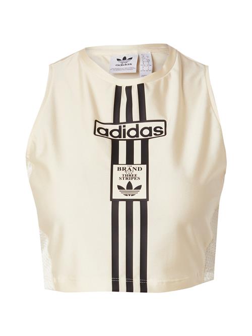 ADIDAS ORIGINALS Overdel  sort / uldhvid