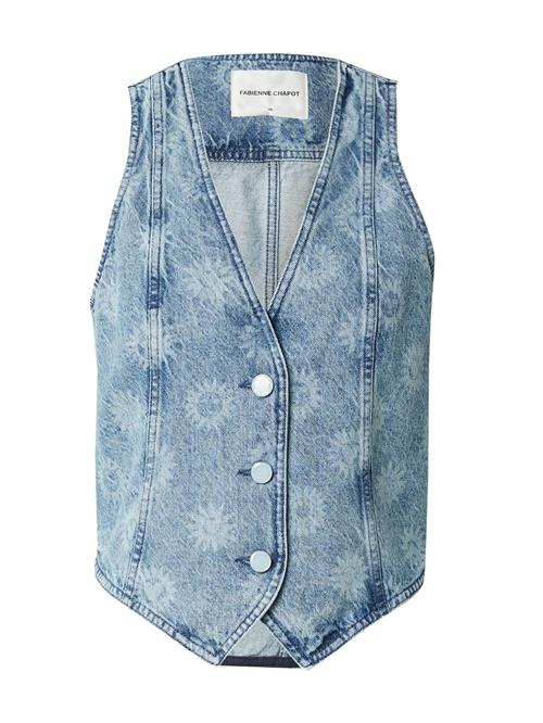 Fabienne Chapot Vest 'Gigi'  blue denim