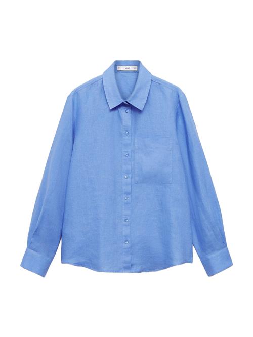 MANGO Bluse  blue denim