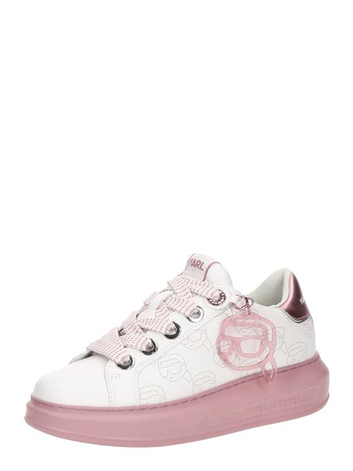 Karl Lagerfeld Sneaker low  pink / hvid