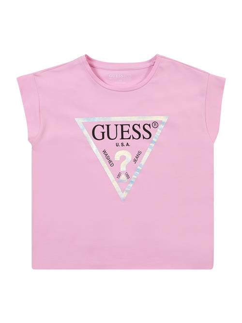 GUESS Bluser & t-shirts  lyseblå / pink / sort / sølv