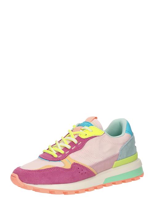 VICTORIA Sneaker low 'LUNA'  azur / neongul / lyserød / eosin