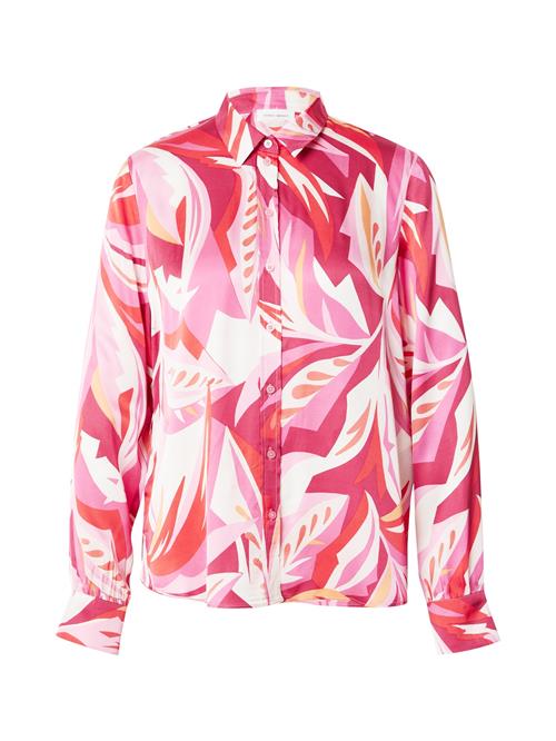 Se GERRY WEBER Bluse  lyserød / magenta / lys rød / hvid ved About You