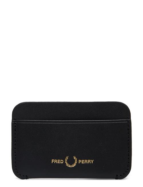 Burnished Lthr Cardholder Fred Perry Black