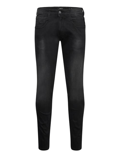 Anbass Trousers Slim C-Stretch Replay Black