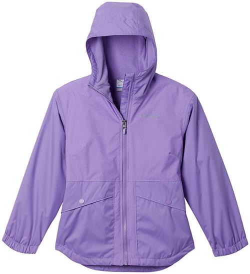 Columbia Regnjakke m. Fleece - Rainy Trails II - Paisley Purple