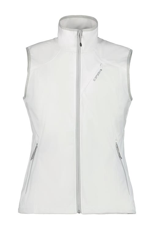 ICEPEAK Sportsvest 'Brush'  lysegrå / hvid