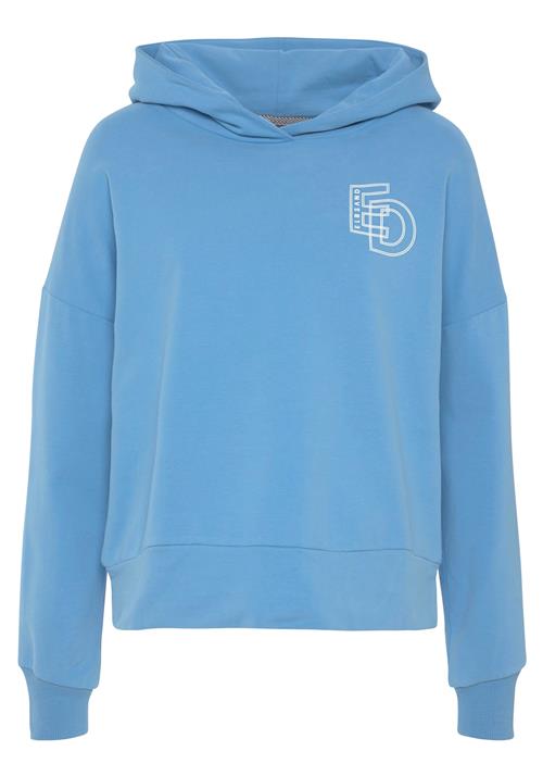 Elbsand Sweatshirt  azur / hvid