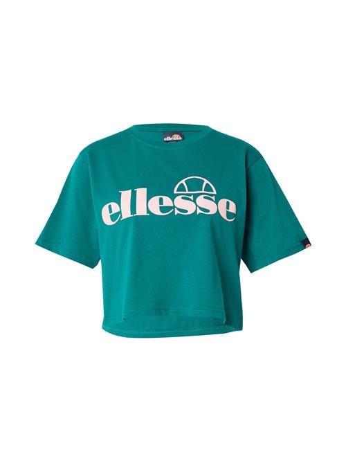 ELLESSE Shirts 'SILO'  mørkegrøn / lyserød