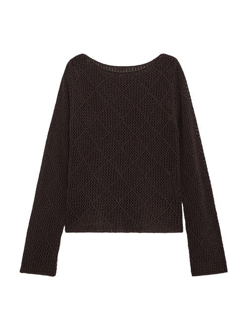 MANGO Pullover 'ETHIOPIA'  mørkebrun