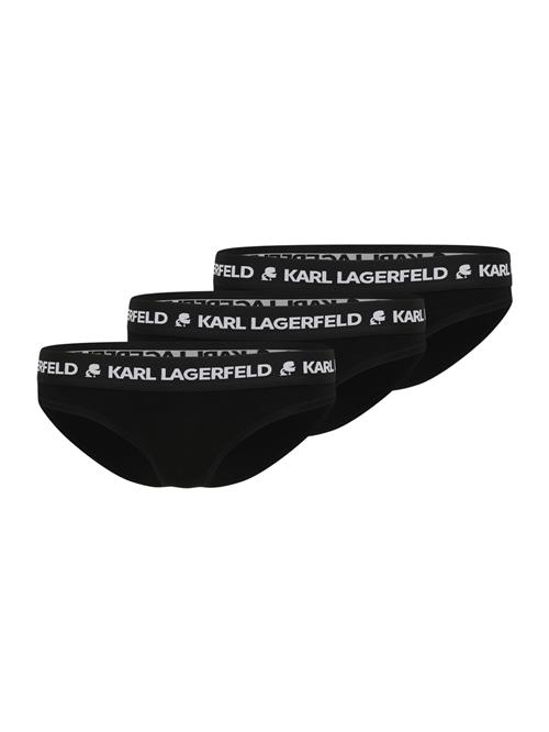 Karl Lagerfeld Slip  sort / hvid