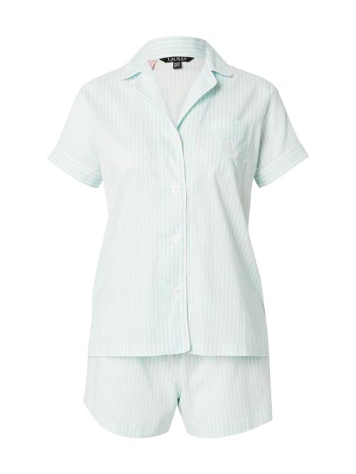 Se Lauren Ralph Lauren Shorty 'CLASSIC LAWN'  pastelblå / hvid ved About You