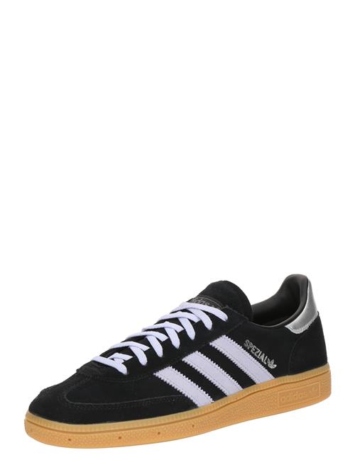 Se ADIDAS ORIGINALS Sneaker low 'HANDBALL SPEZIAL'  sort / sølv / offwhite ved About You