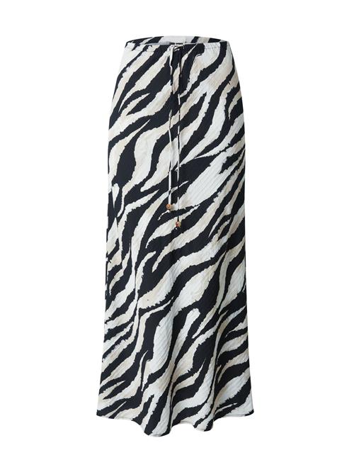 VERO MODA Nederdel 'SARA LEA'  sort / hvid