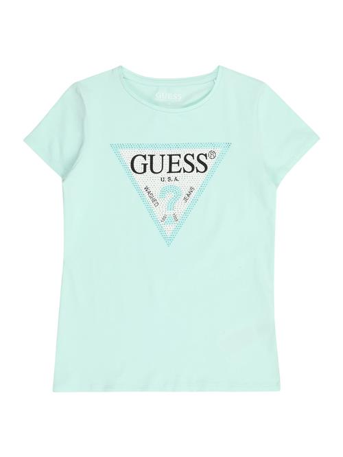 Se GUESS Bluser & t-shirts  mint / sort / hvid ved About You