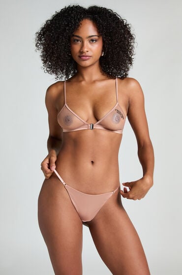 Hunkemöller Free the niple g-streng Brown