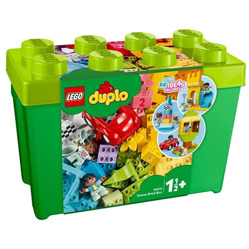 Lego 10914 LEGO® DUPLO® Deluxe Brick Box | Rød | 2-4 years