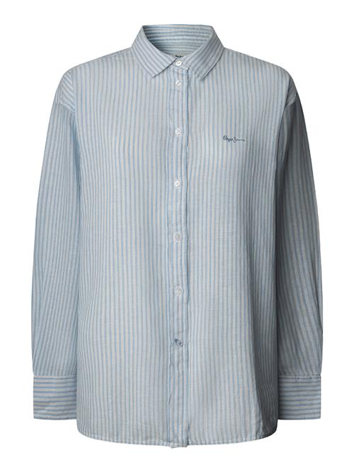 Se Pepe Jeans Bluse 'Dream'  lyseblå / offwhite ved About You