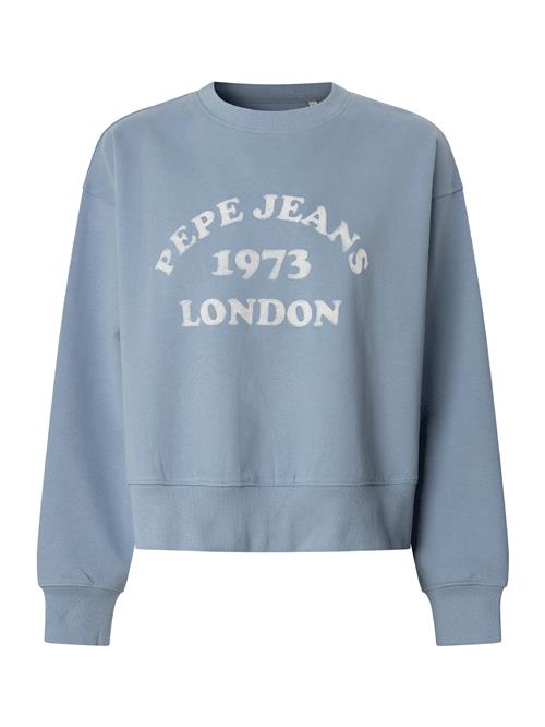 Pepe Jeans Sweatshirt 'VENUS'  lyseblå / hvid