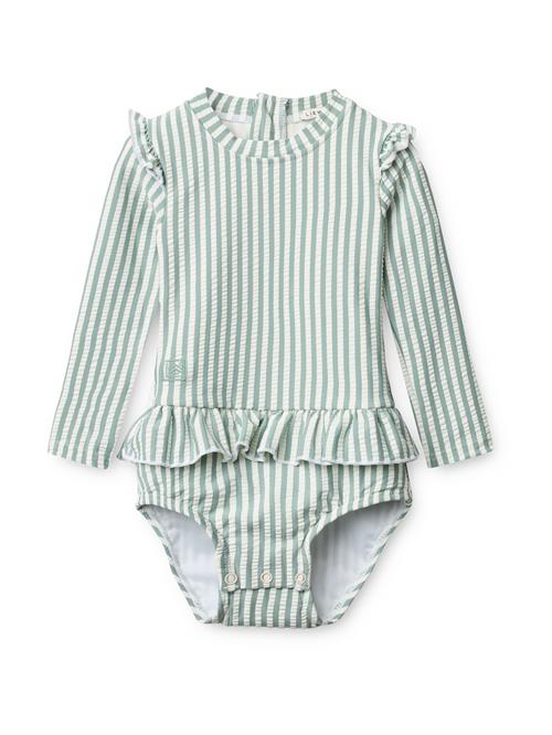 Liewood Badedragt 'Sille'  jade / offwhite