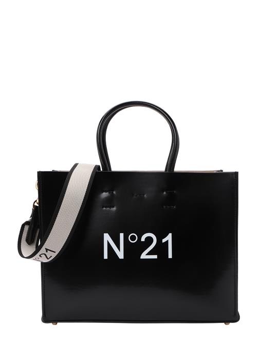 N°21 Shopper  sort / hvid