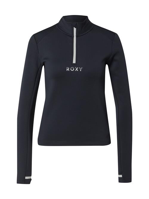 ROXY Funktionsbluse 'BOLD MOVES'  lysegrå / sort