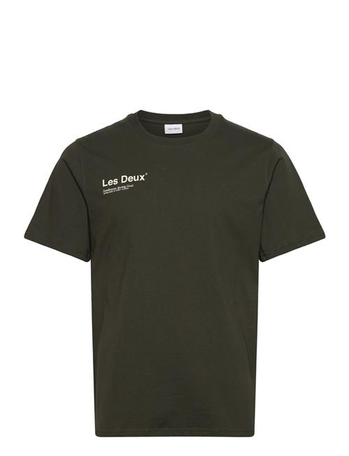 Se Brody T-Shirt 2.0 Les Deux Khaki ved Booztlet