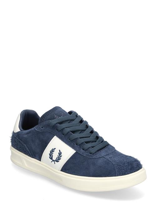 B4 Suede/Leather Fred Perry Navy