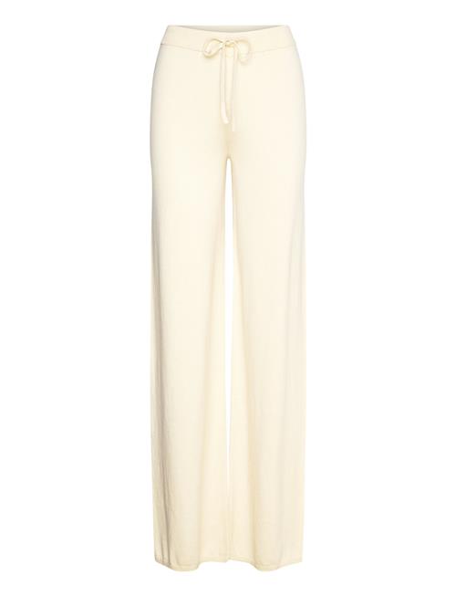 Soft Knit Straight Leg Pants Organic Basics Cream