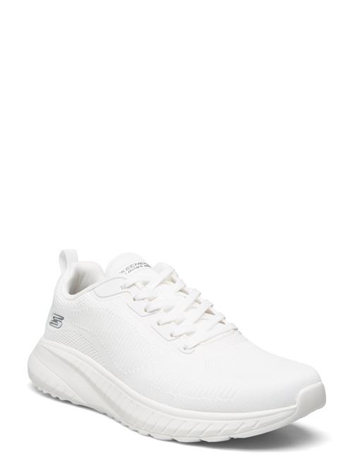 Mens Bobs Squad Chaos Skechers White