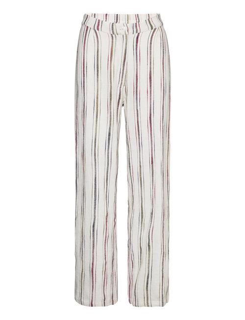 Se Kydia Stripe Pants Hosbjerg White ved Booztlet