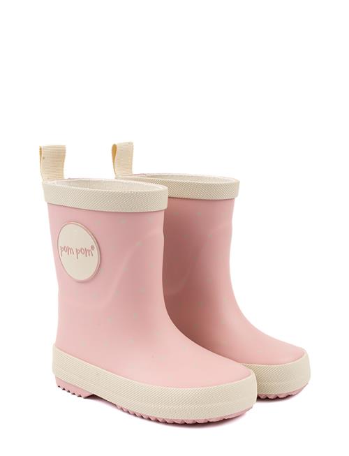 Gumboots Aop Pom Pom Pink