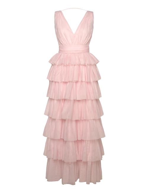 Tulle Frill Gown Bubbleroom Pink