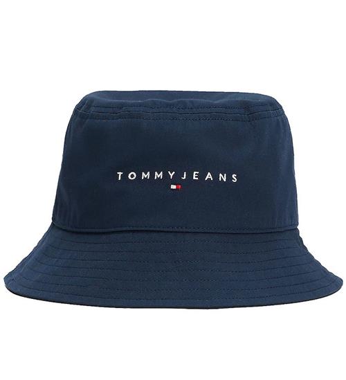 Tommy Hilfiger Bøllehat - Linear Logo - Dark Night Navy Blue