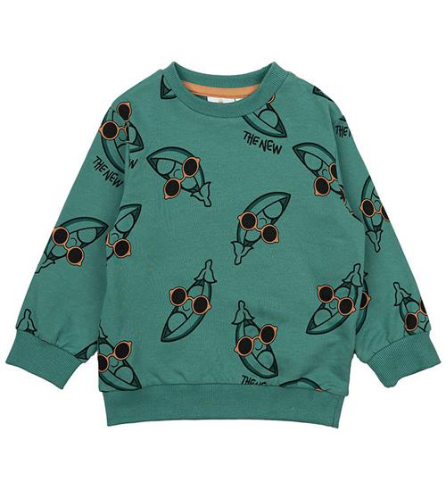 The New Sweatshirt - TnstNeo - Bottle Green AOP