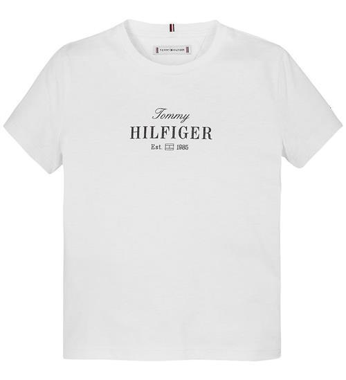 Tommy Hilfiger T-shirt - Script - Hvid