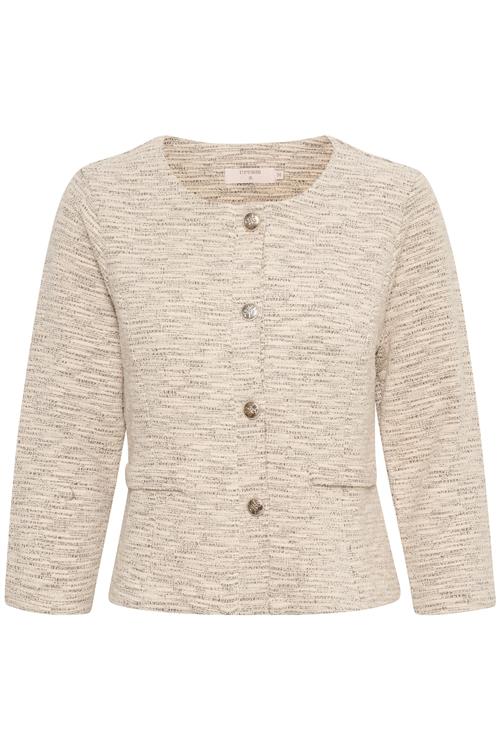 Cream Overgangsjakke 'Knita'  beige-meleret