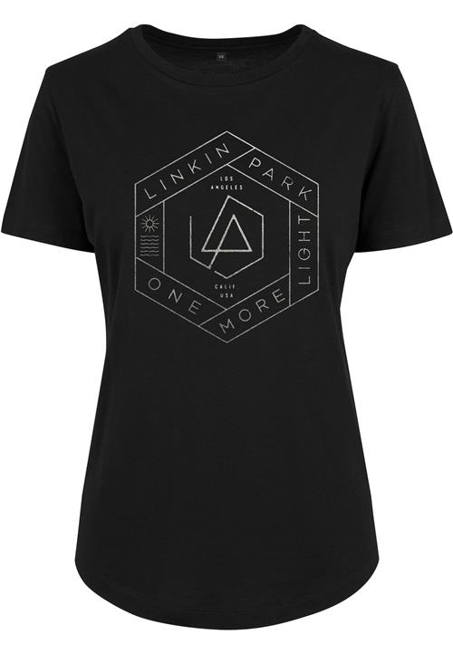 Merchcode Shirts 'Linkin Park OML'  sølvgrå / sort