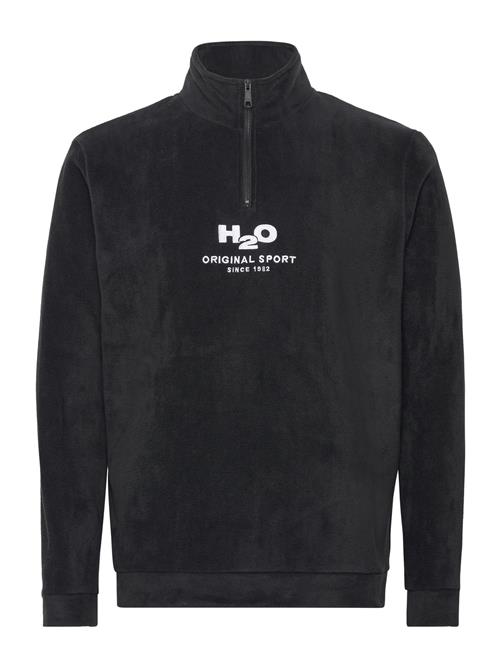 Blåvand Ii Fleece Half Zip H2O Black