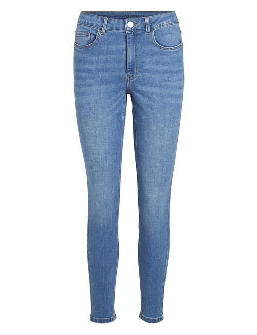 Se Visarah Lia03 Rw Skinny Jeans-Noos Vila Blue ved Booztlet