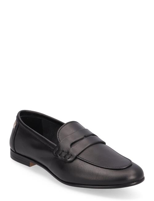 Se Essential Leather Loafer Tommy Hilfiger Black ved Booztlet