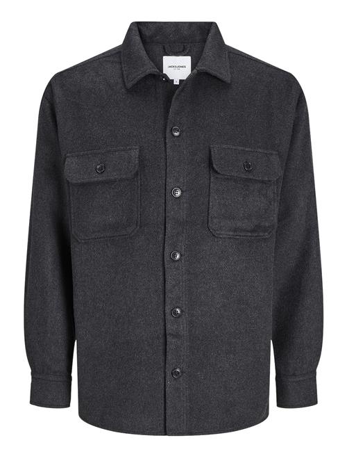 Se Jack & Jones Jjebradley Ollie Overshirt Ls Noos Jack & J S Black ved Booztlet