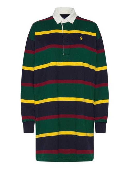 Striped Cotton Jersey Rugby Dress Polo Ralph Lauren Green