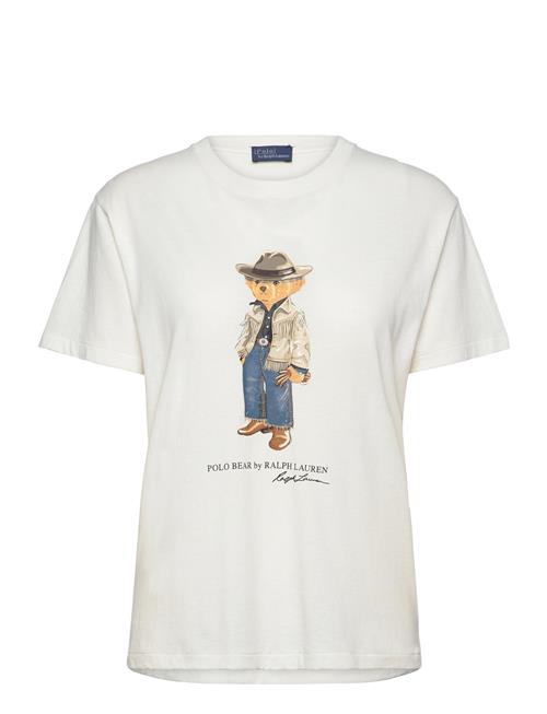 Polo Bear Cotton Jersey Tee Polo Ralph Lauren White