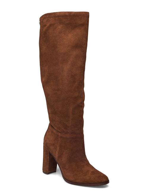 Artizan Suede Tall Boot Lauren Ralph Lauren Brown