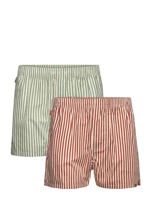 Se 2-Pack - Striped Boxers Pockies Red ved Booztlet