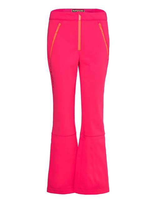 Se Ski Softshell Slim Trousers Superdry Sport Pink ved Booztlet